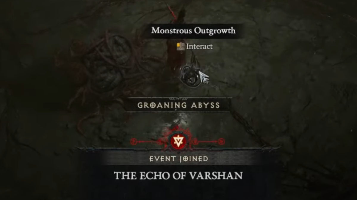 The Echo of Varshan Monsterous Outgrowth