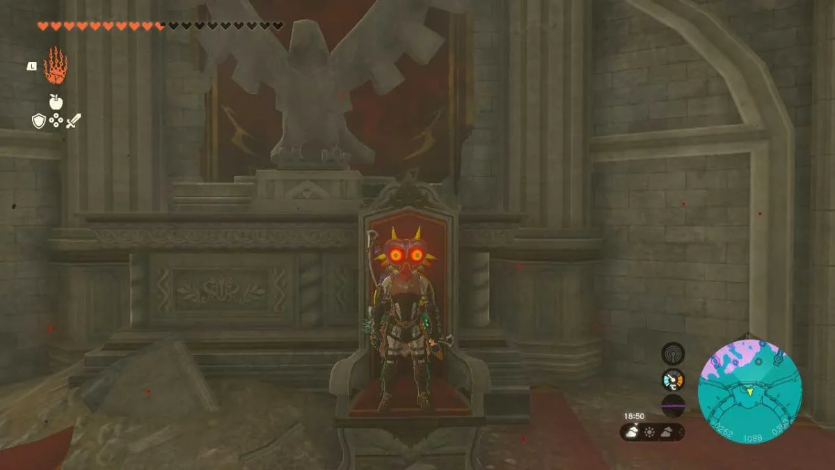Throne Room in Zelda TOTK