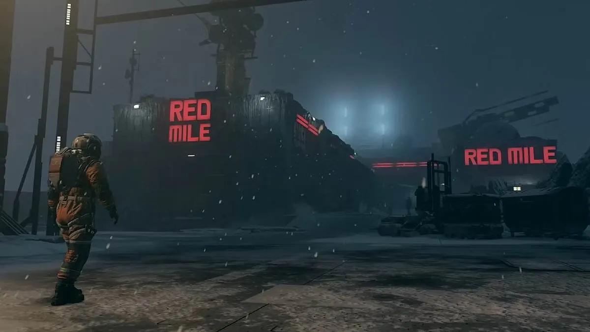 The Red Mile base in Starfield