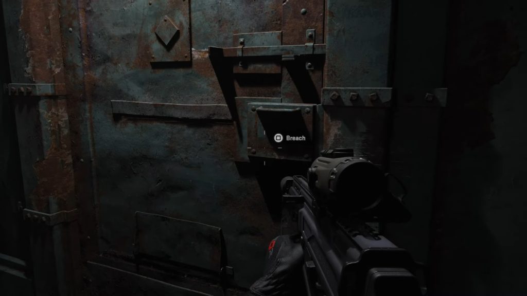 Breaching prison door MW3 gameplay