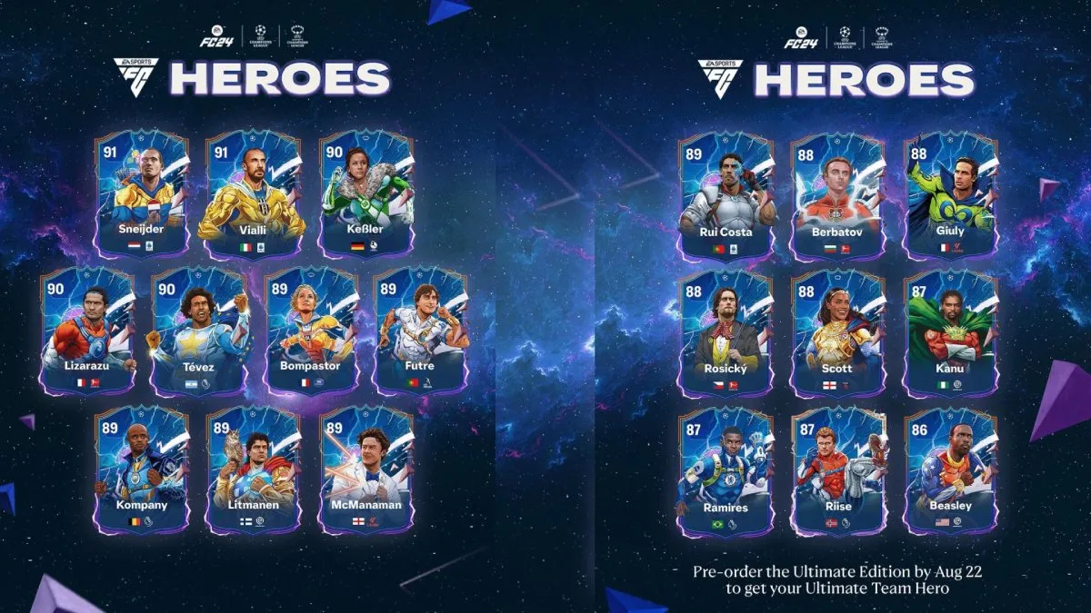 EA FC 24 Heroes