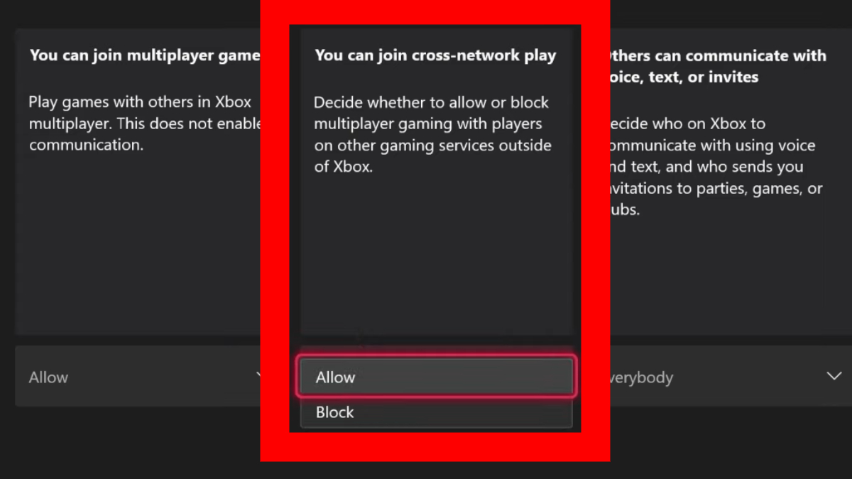 Activeer Crossplay Xbox