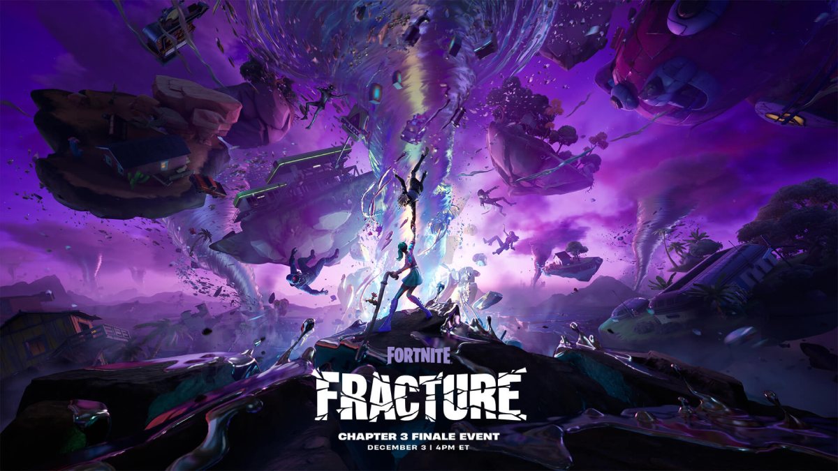 The last fortnite live event Fracture