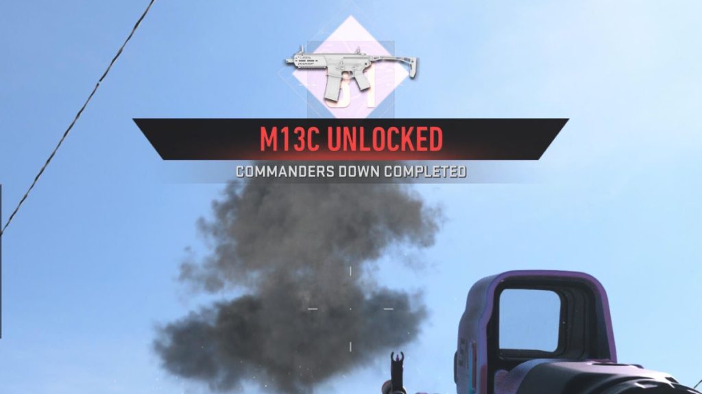 M13C Weapon Shadow Siege Commanders MW2 Warzone