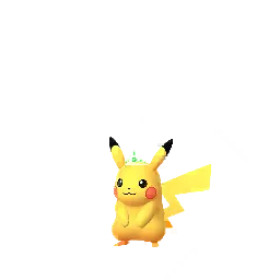 Malachite Crown Pikachu Pokemon GO