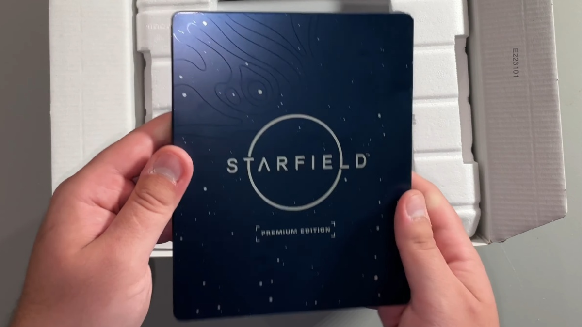 Starfield Constellation Edition Unboxing Steel Book Case