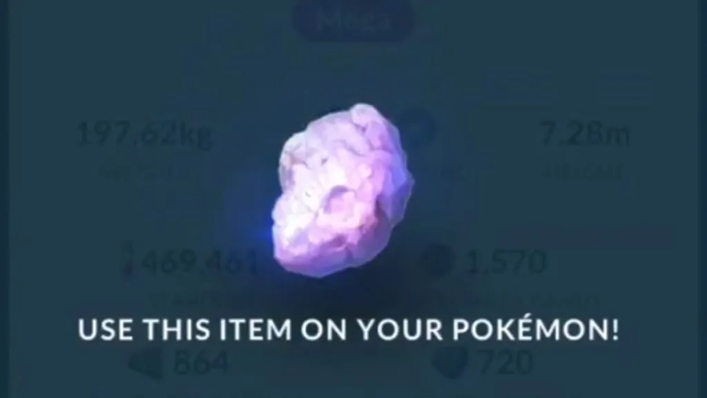 Use Meteorite Pokemon GO