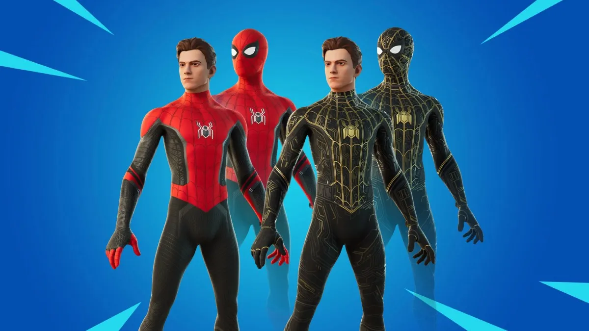 Spider-Man No Way Home Suits in Fortnite