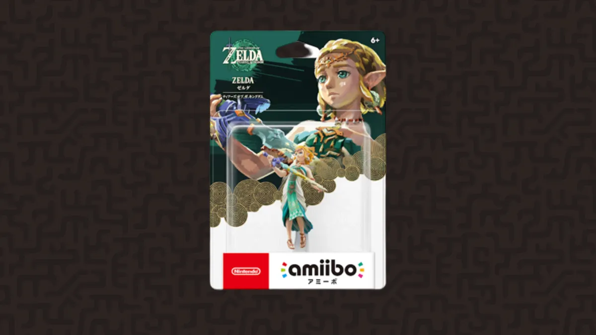 Zelda TOTK Amiibo Packaging