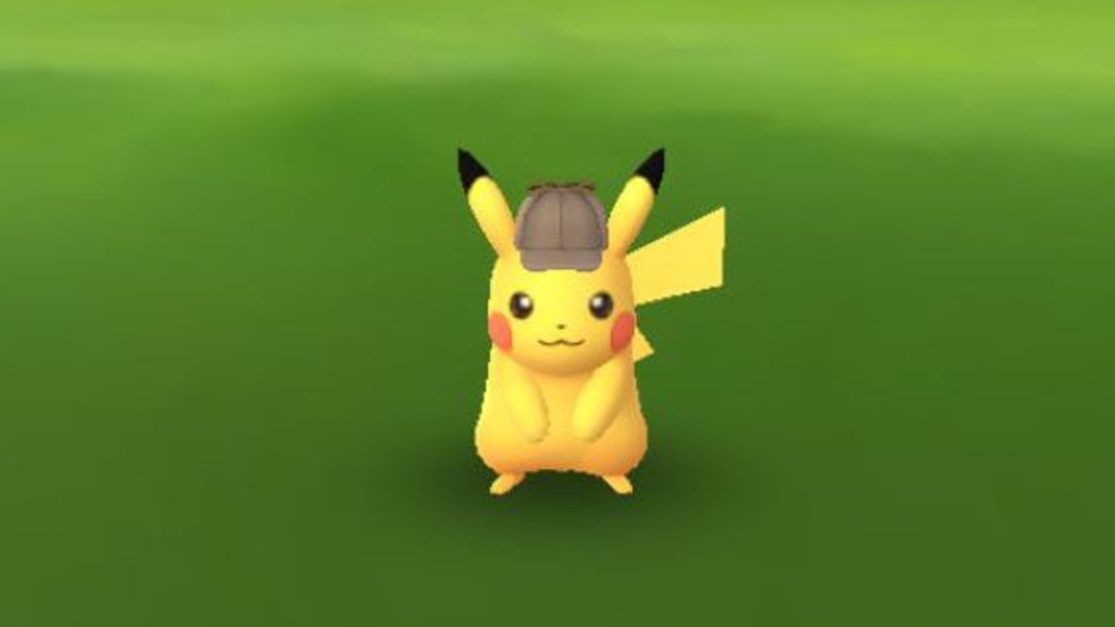 Catch Detective Pikachu Pokemon GO