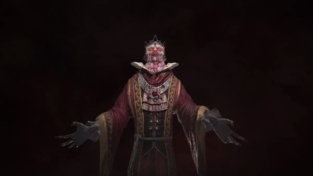 Lord Zir in Diablo 4 Season 2 Season of Blood