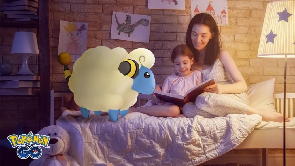 Mareep Bedtime Pokemon GO