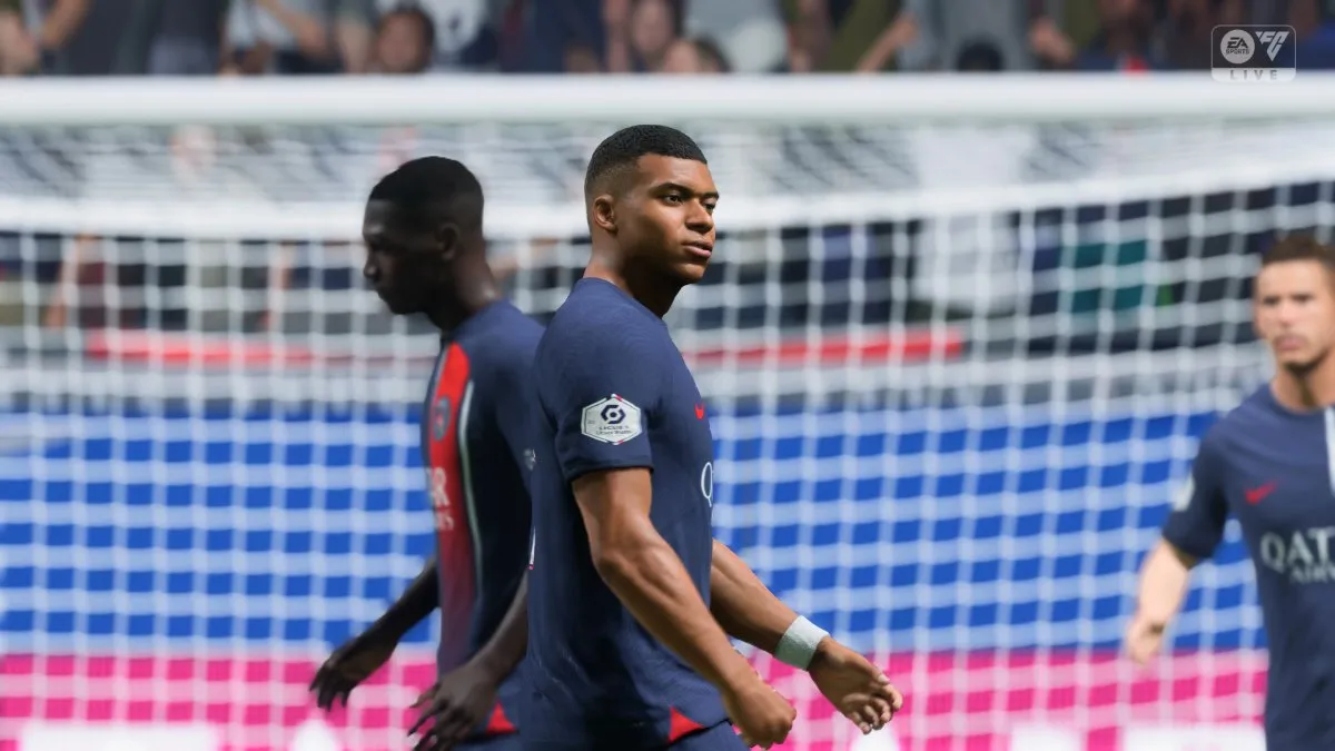 Mbappe one of the best strikers in EA FC 24 after a goal