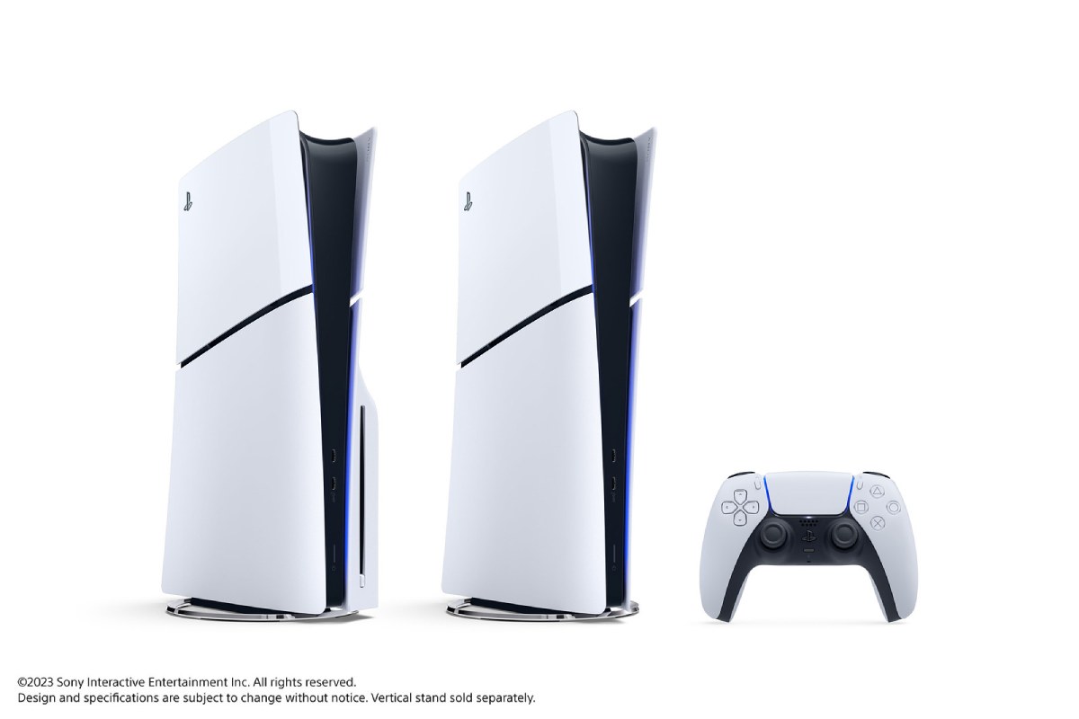 PS5 Slim Side by Side