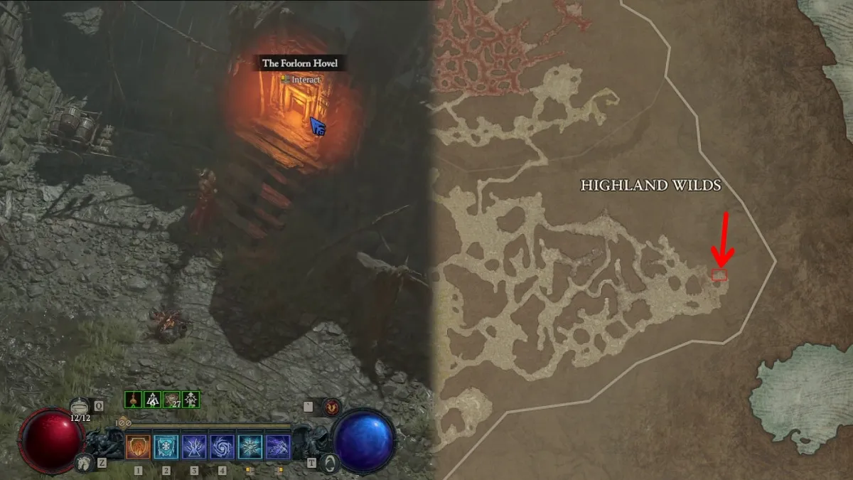 The Forlorn Hovel Cellar Diablo 4 Cow Level Puzzle