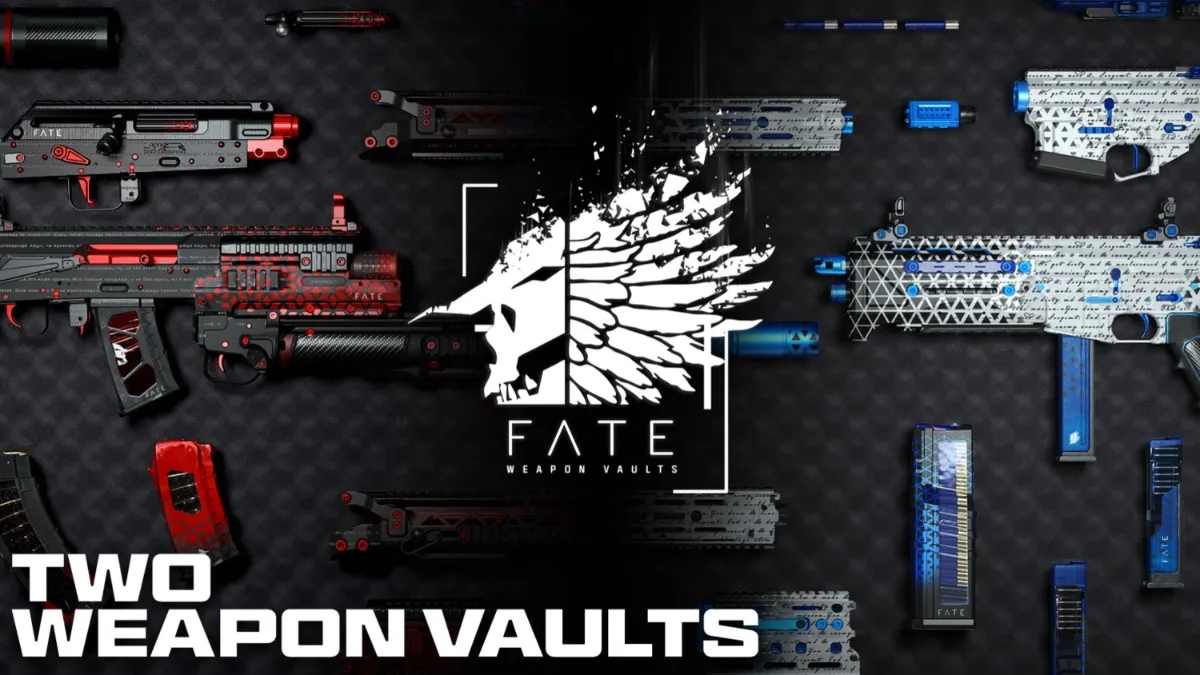 Two FATE Weapon Vaults graphic in MW3 Vault Edition
