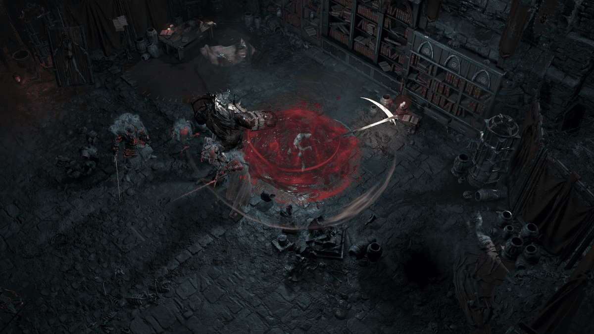 Vampiric Power in combat in Diablo 4 Season of Blood