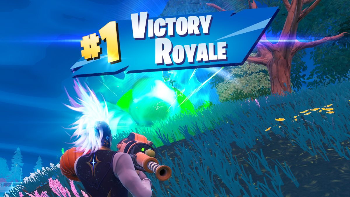 Victory Royale in Fortnite 