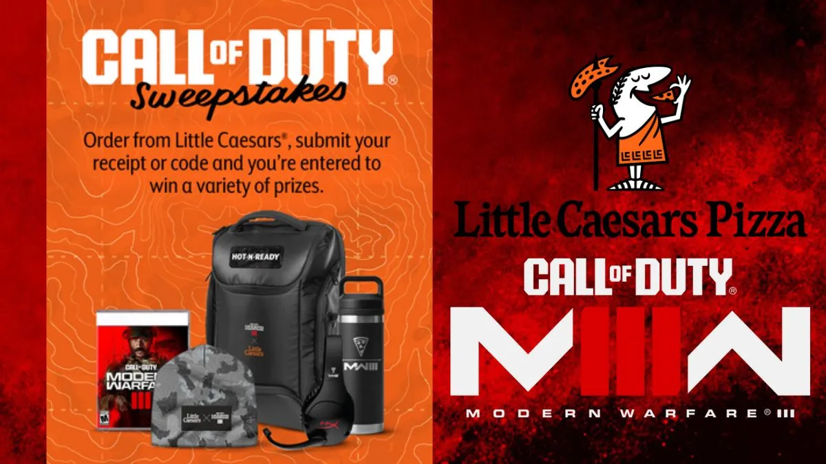 Call of Duty Sweepstakes for Little Ceasar's MW3 rewards