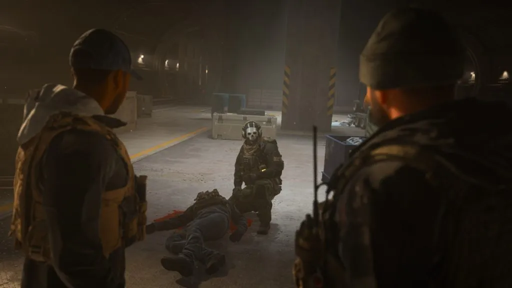 Dead Soap with Ghost, Gaz, and Captain Price in MW3