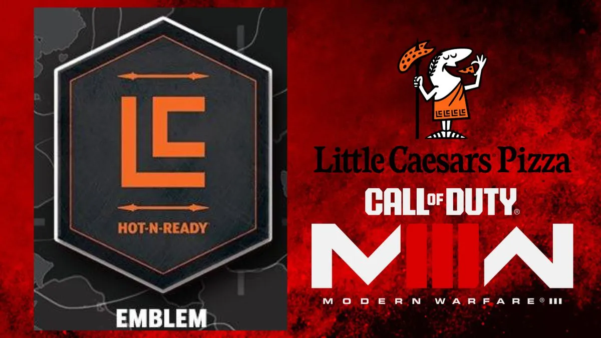 Emblem reward for Little Ceasar's MW3 rewards