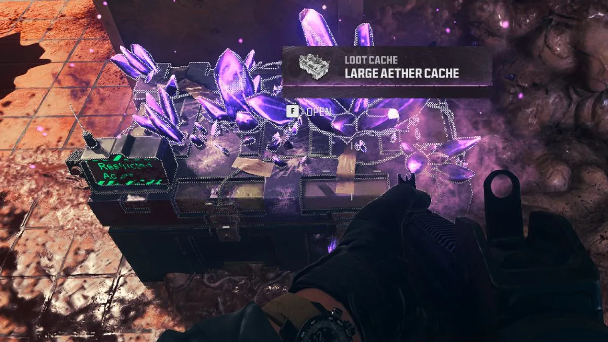 Large Aether Case in MW3 Zombies