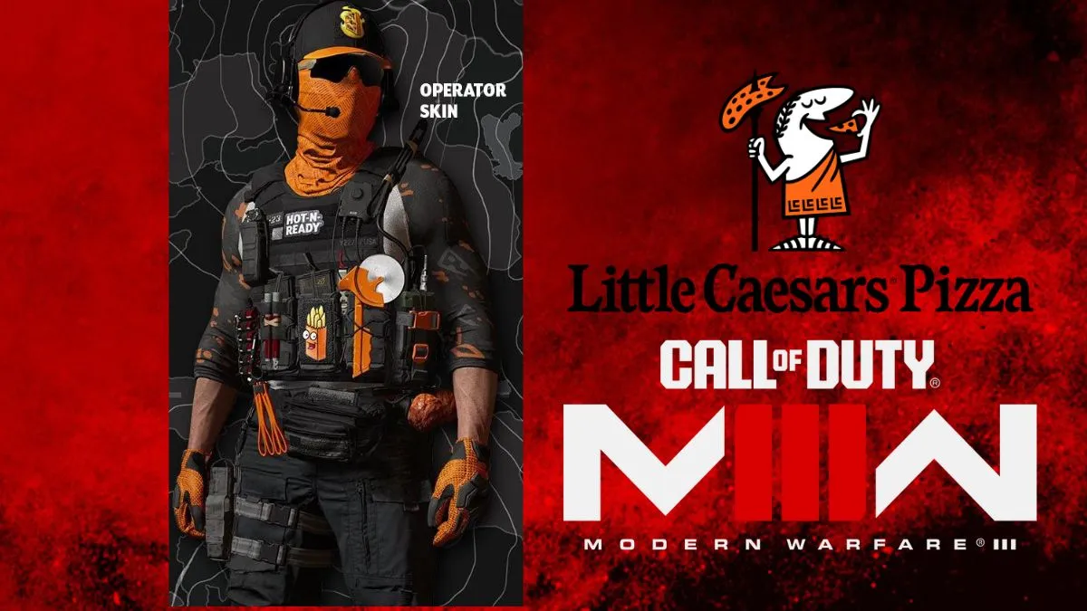 Operator Skin reward for Little Ceasar's MW3 rewards