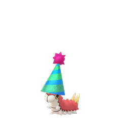 Party Hat Wurmple Pokemon GO