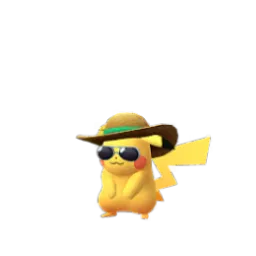 Summer Flair Pikachu Pokemon GO