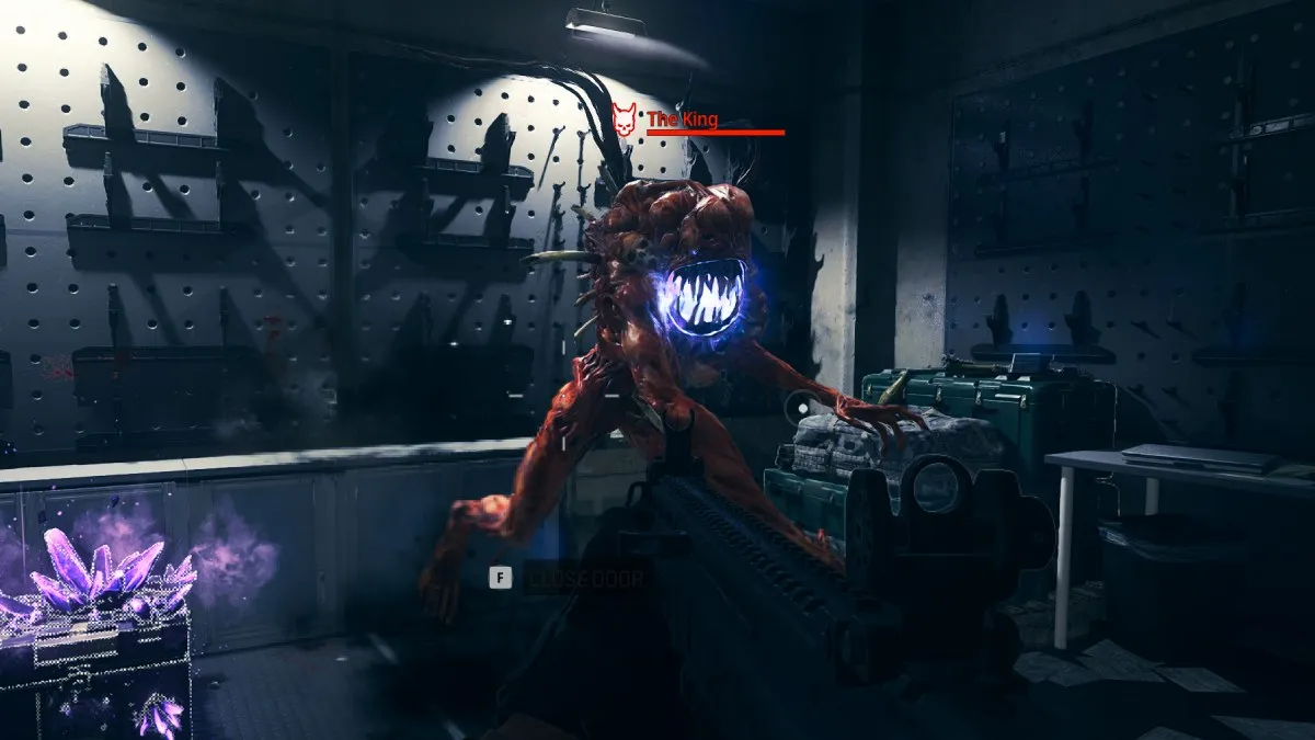 The King Mimic in MW3 Zombies