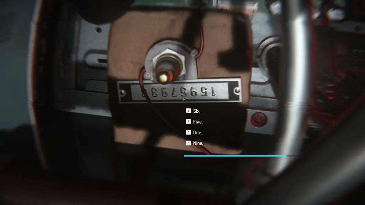 The Serial Number on the C4 in Trojan Horse in MW3