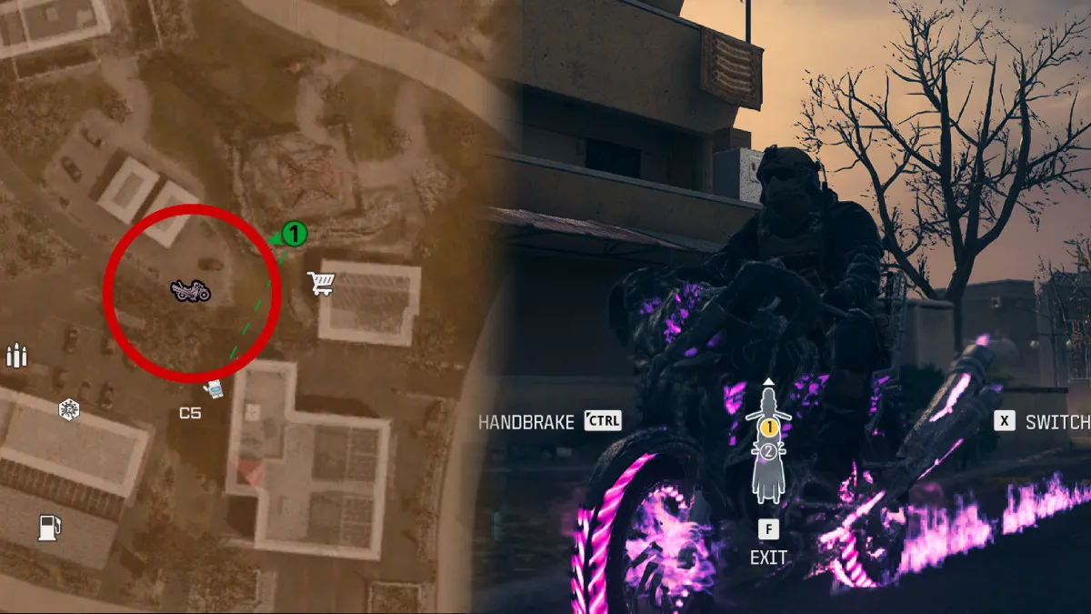 Where to Find the Blood Burner Motorcycle Icon in MW3 Zombies