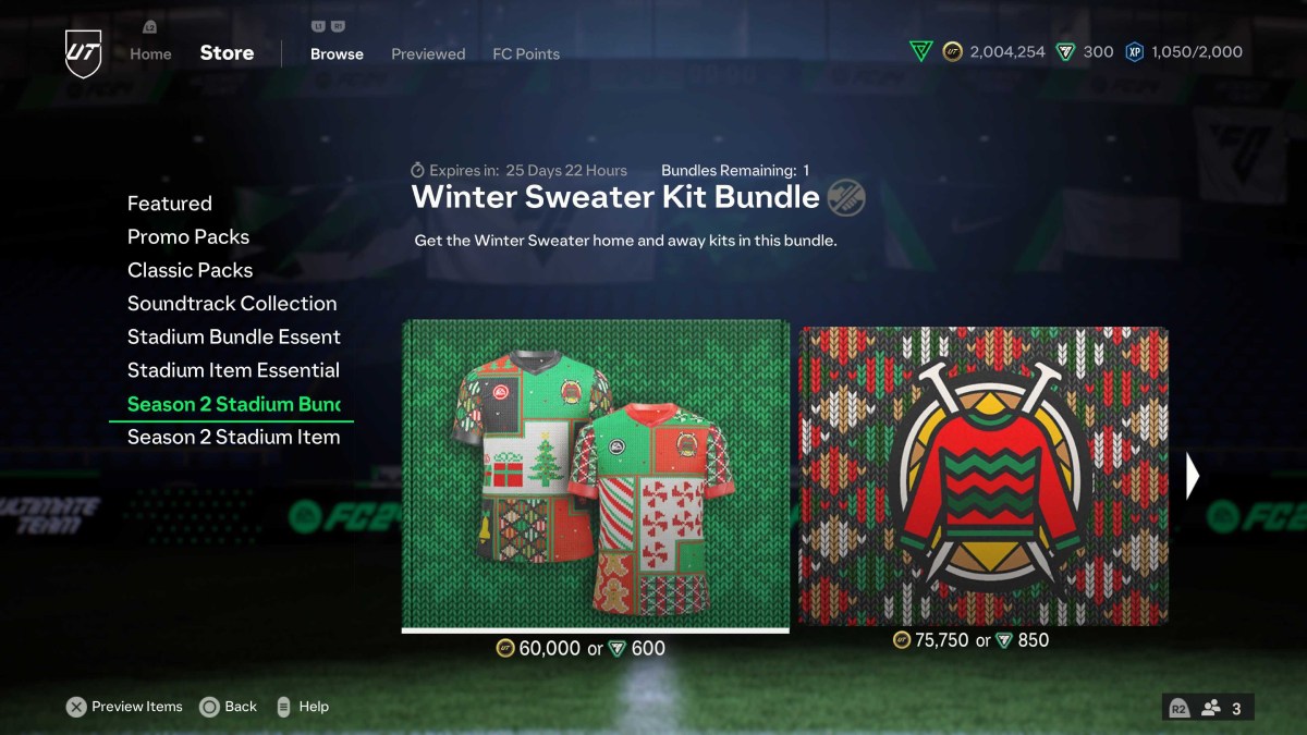 Winter Sweater Kit FC 24