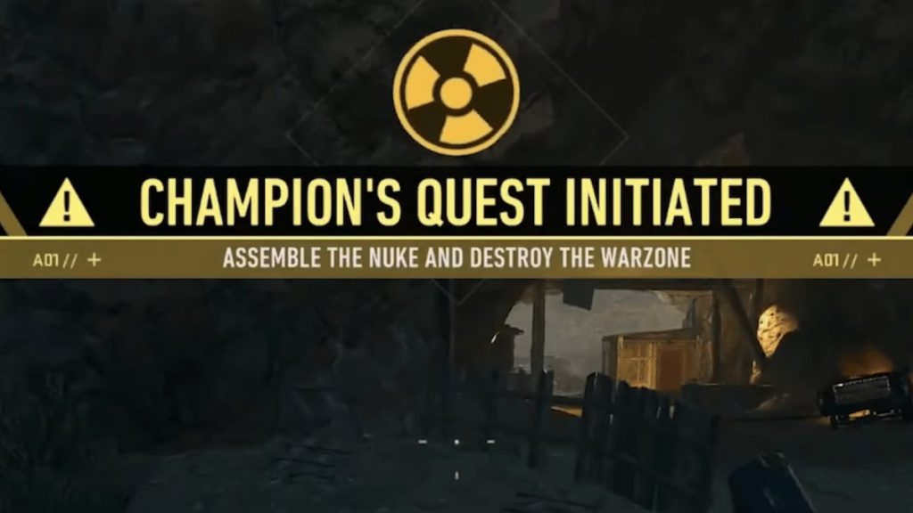 Champion's Quest in Warzone