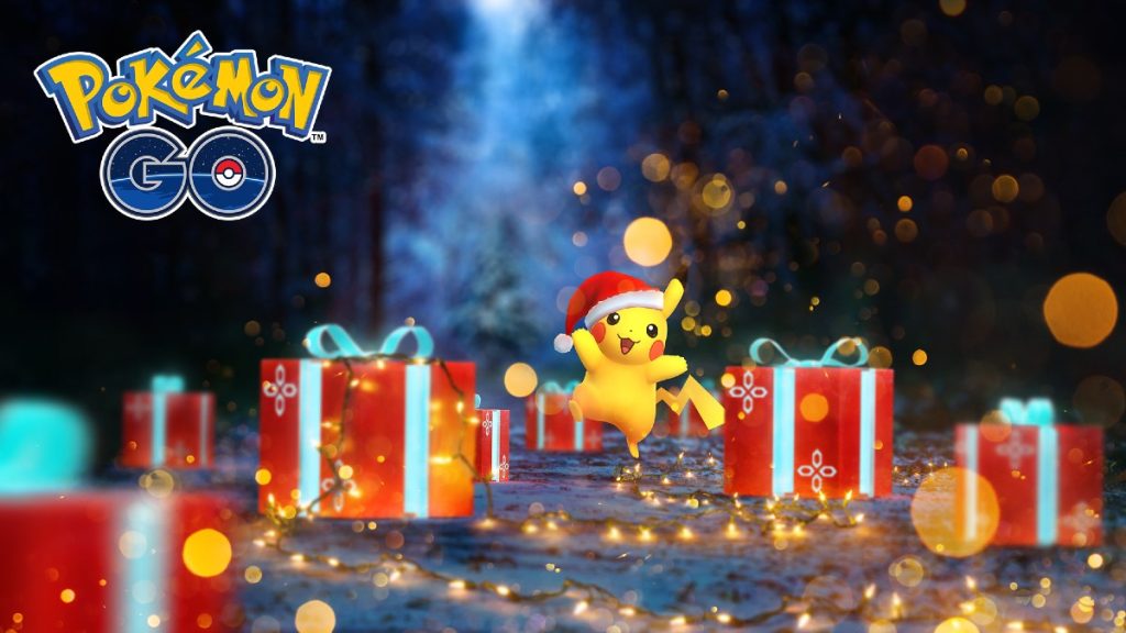 Christmas Hat Pikachu Pokemon GO