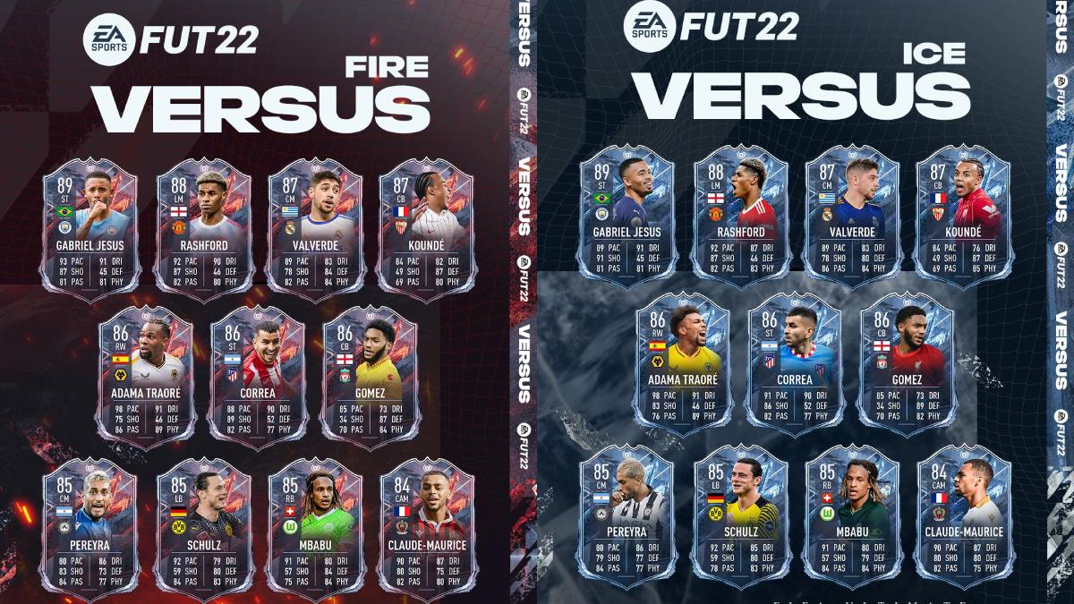 FIFA 22 Ice Versus Fire