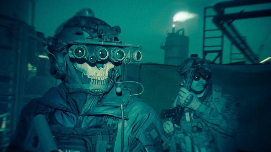 Night Vision Goggles in Call of Duty