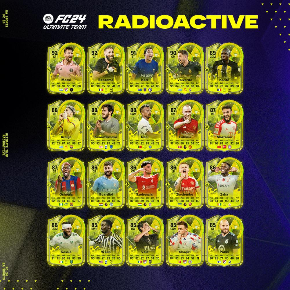 FC 24 Radioactive Promo Team 1