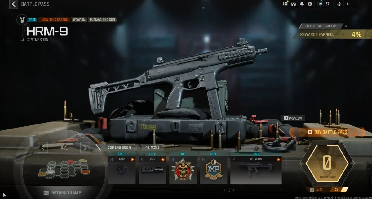 HRM-9 in MW3 Battle Pass