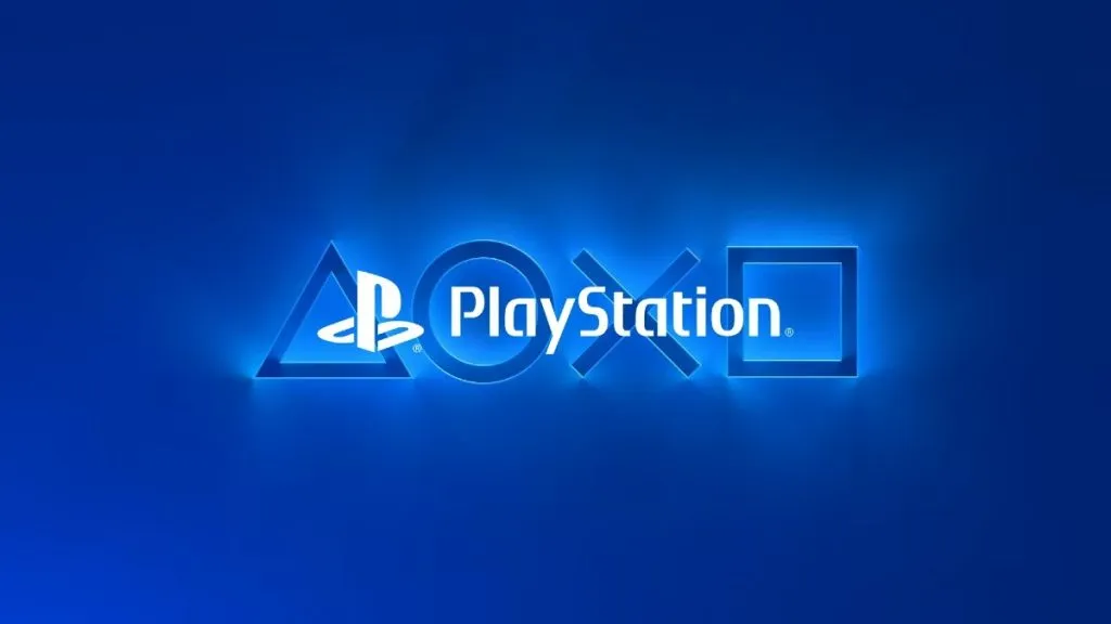 PlayStation Logo Glowing