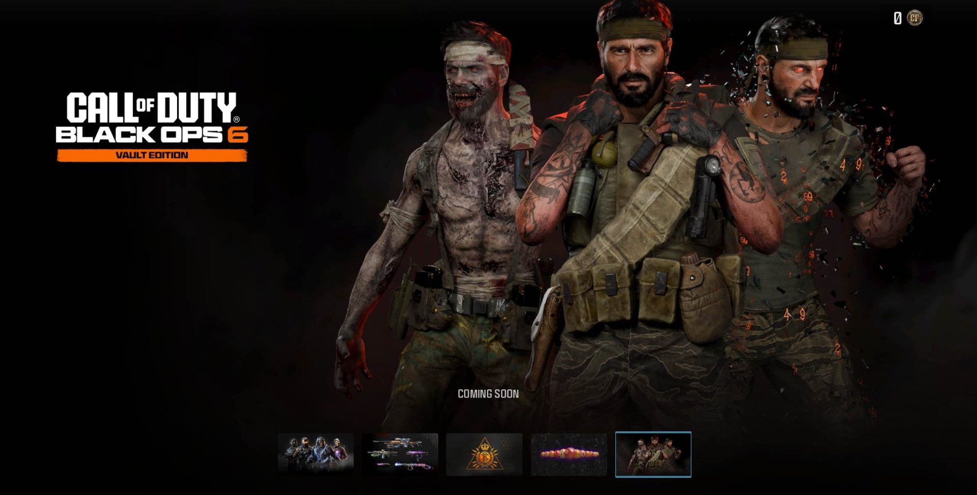 Black Ops 6 Vault Edition Frank Woods Skins