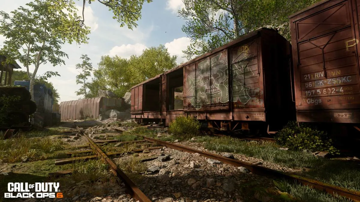 Black Ops 6 Overgrown Train Map