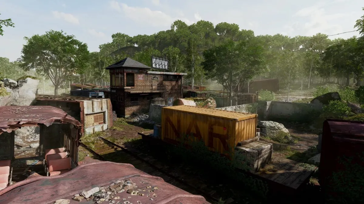 Outdoor Railway Map Black Ops 6