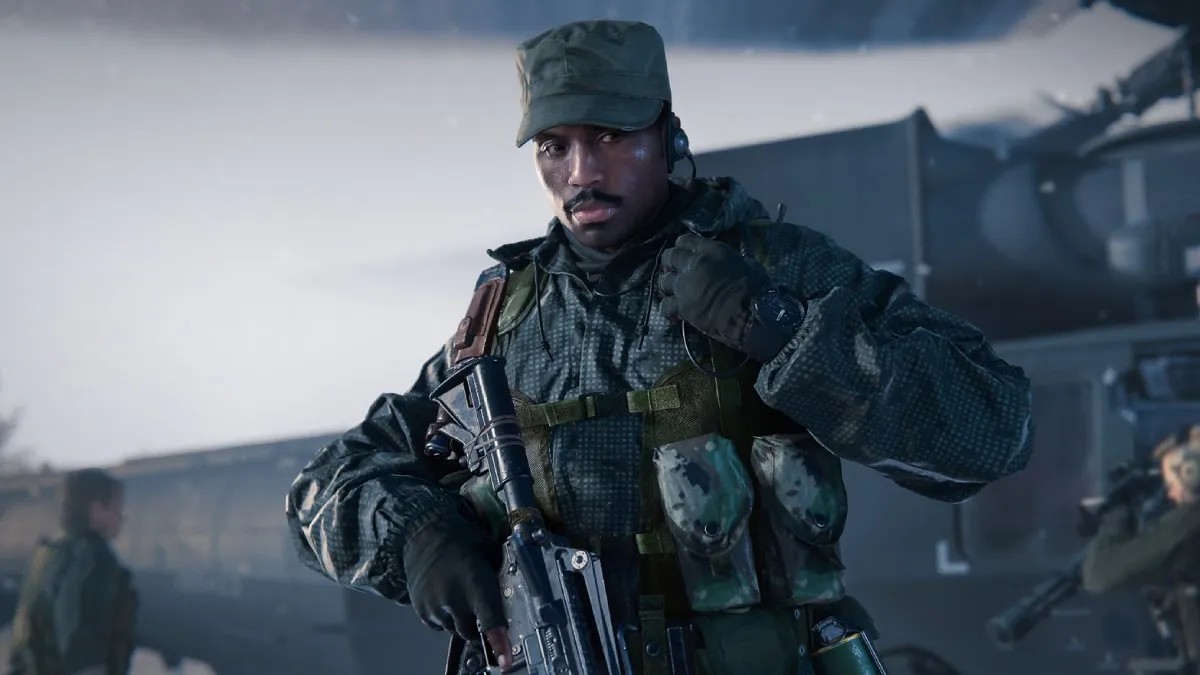 Call of Duty Black Ops 6 Soldier in Combat Gear