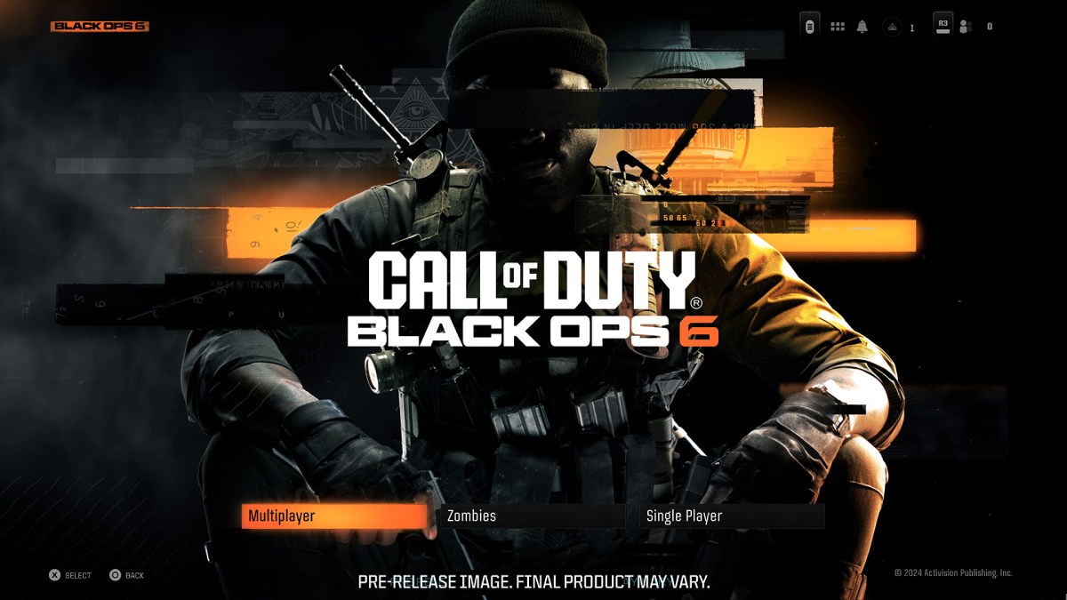 Black Ops 6 Main Menu Concept