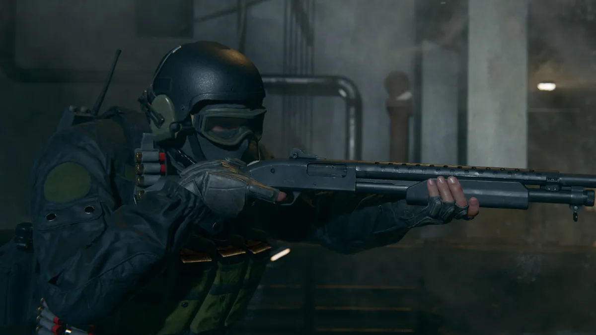 Black Ops 6 Soldier With Shotgun