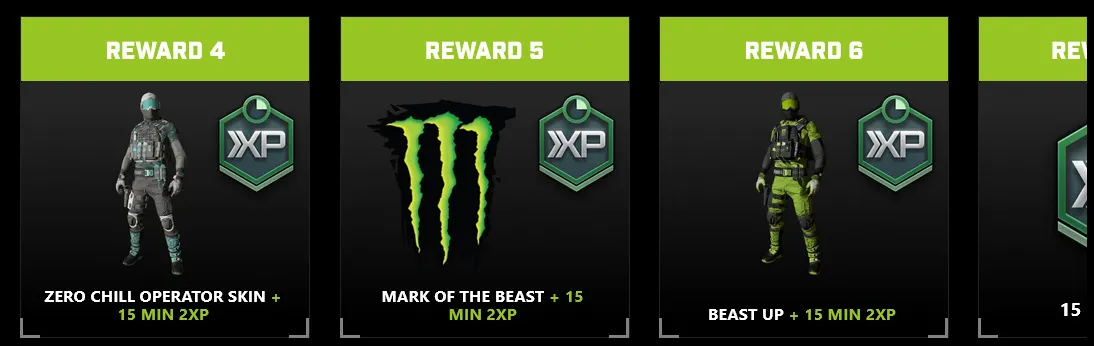 Monster Energy x MW3 Promotions