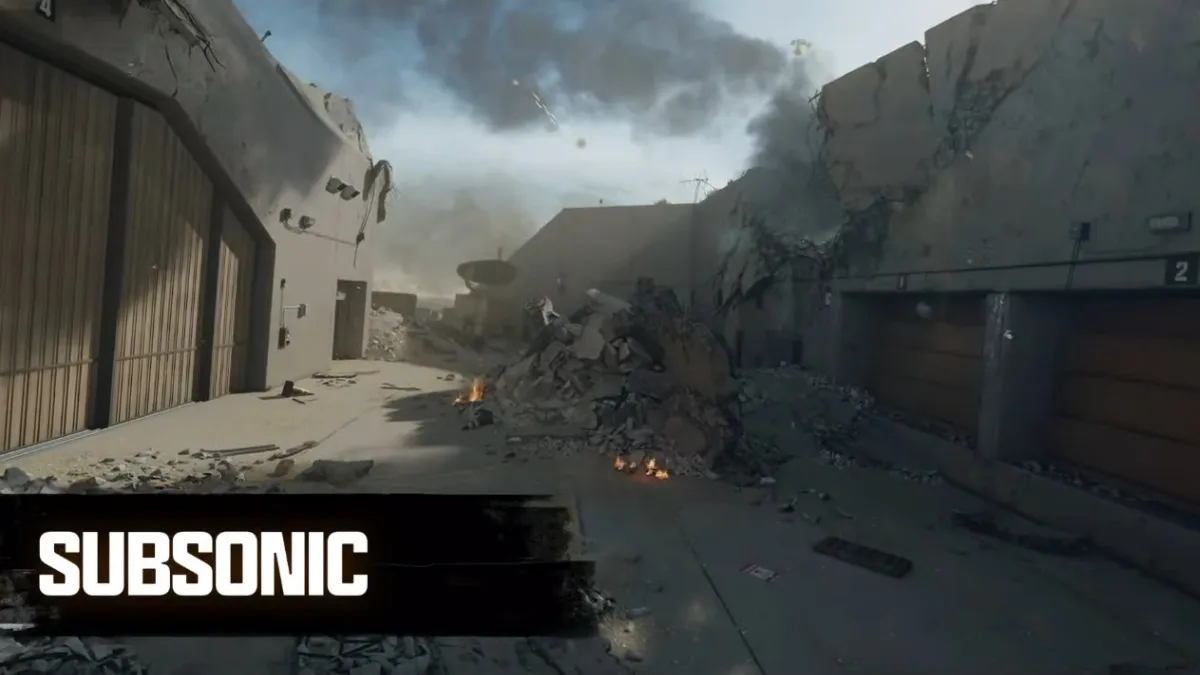 Subsonic Destroyed Map Black Ops 6