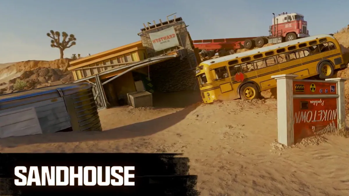 sandhouse map in black ops 6