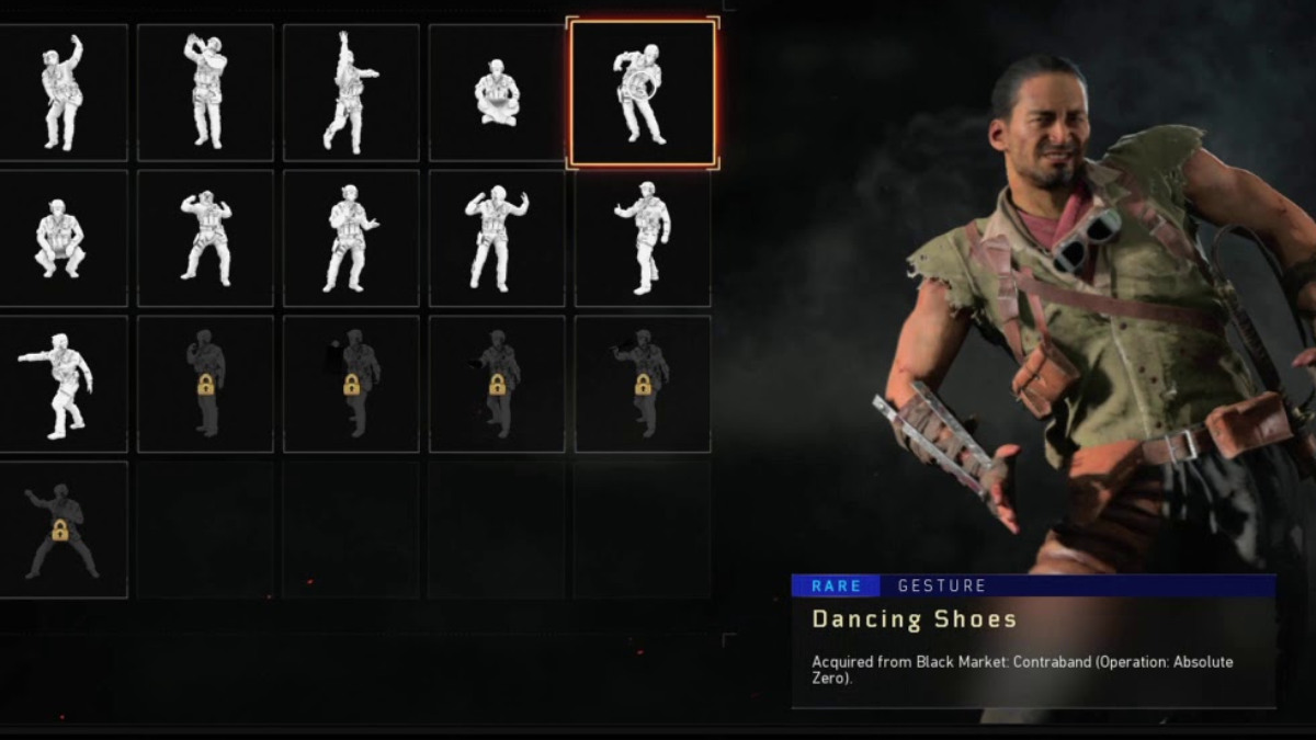 Emotes in Black Ops 4